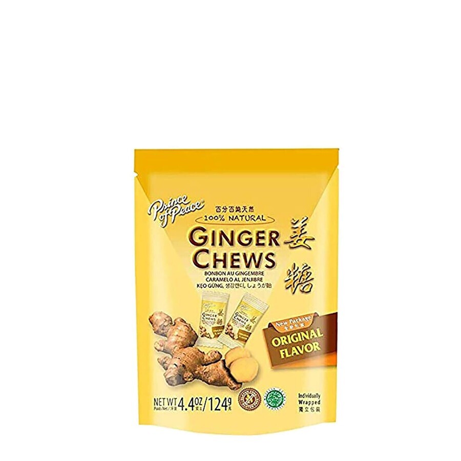 Prince Of Peace Ginger Chews, caramel au gingembre
