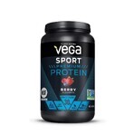 Vega Sport Premium Protein, protéines végétales, aromatisées aux baies, 801 g