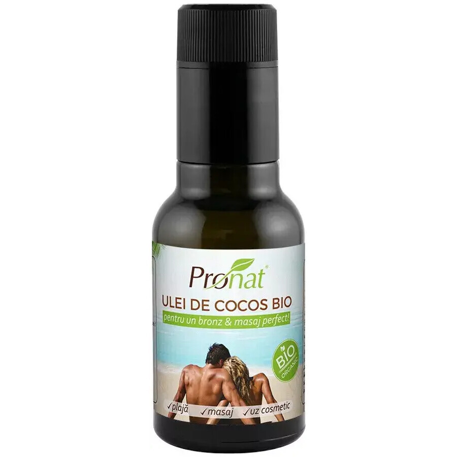 Natives Bio-Kokosnussöl extra für kosmetische Zwecke, 100 ml, Pronat
