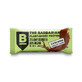 Barre prot&#233;in&#233;e bio envelopp&#233;e de chocolat avec amandes et betterave, 68 gr, The Barbarian