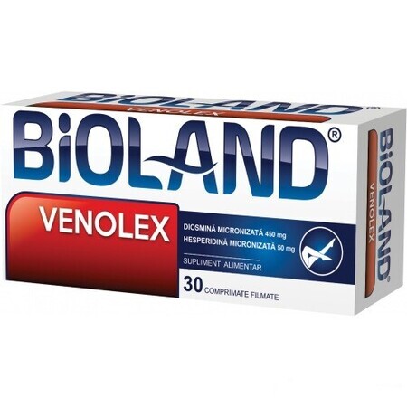 Bioland Venolex, 30 comprimés pelliculés, Biofarm