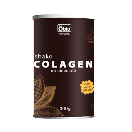 Frullato di collagene con cioccolato, 300 g, Obio