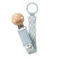 Attache-sucette, Baby Blue - Ivory, Bavoirs