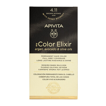 Teinture My Color Elixir, nuance 4.11, Apivita