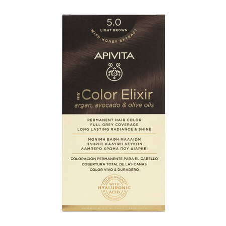 Teinture My Color Elixir, nuance 5.0, Apivita