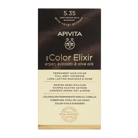 Teinture My Color Elixir, nuance 5.35, Apivita