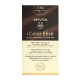 My Color Elixir Haarfärbemittel, Farbton 7.43, Apivita