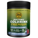 Boisson isotonique à saveur de baies Boisson isotonique Gold Premium, 600 g, Gold Nutrition
