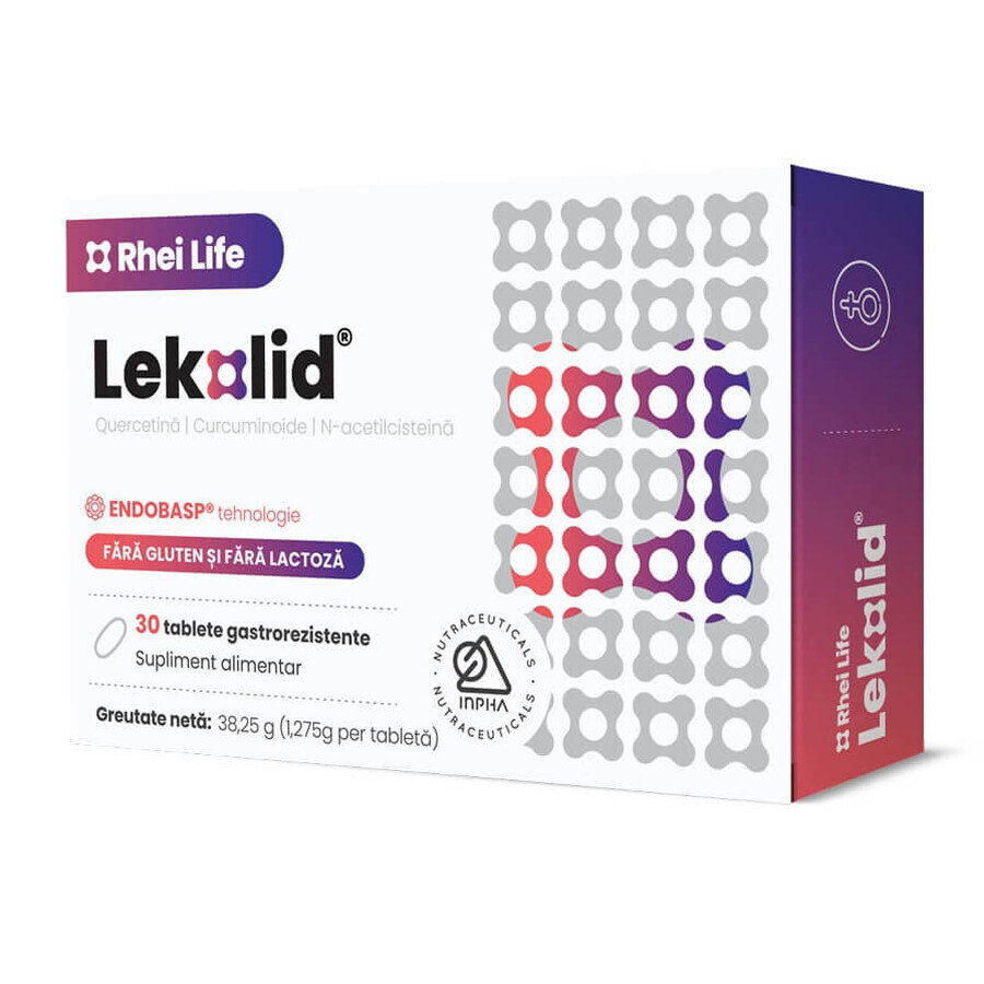 Lekolid, 30 gélules, Rhei Life