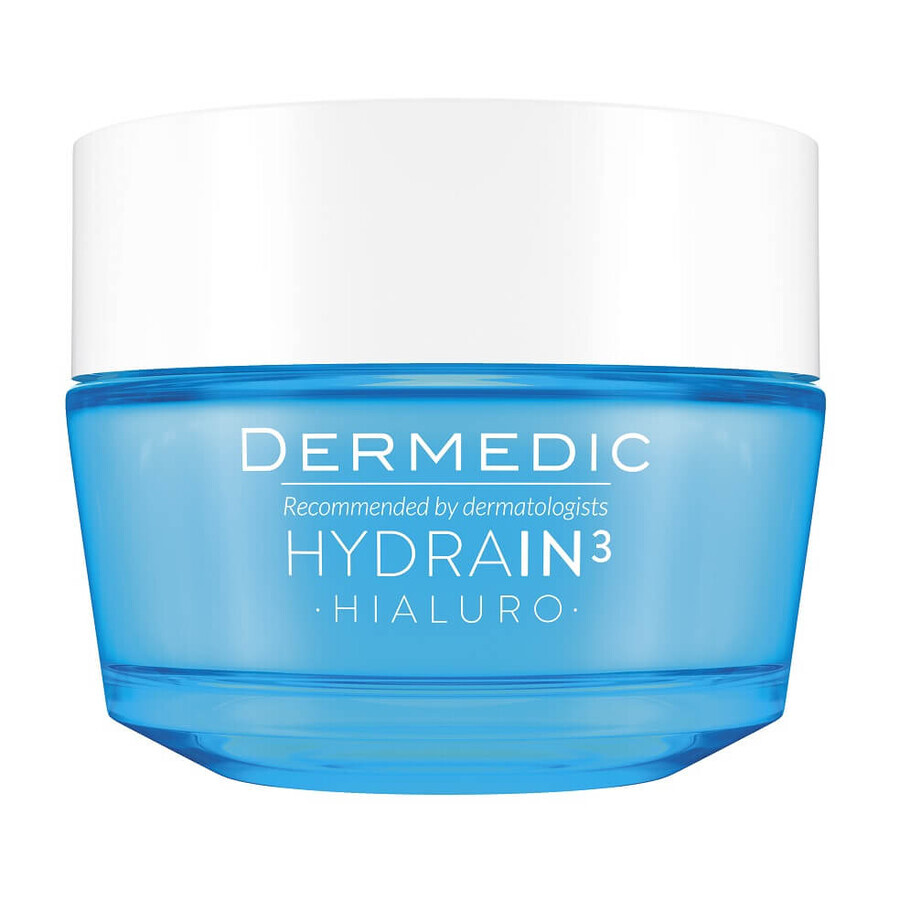 Dermedic Hydrain3 Crème hydratante en profondeur SPF 15 Hialuro, 50 g