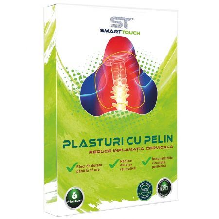 Coussinets Pelin pour douleurs cervicales, 6 pièces, Smart Touch