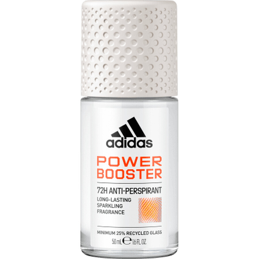 Adidas Deodorante roll-on potenziatore di potenza, 50 ml
