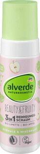Alverde Naturkosmetik Beauty&amp;Fruity 3&#238;n1 spumă de curățare, 150 ml