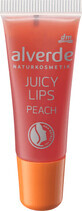 Alverde Naturkosmetik Juicy lipgloss piersici, 8 ml