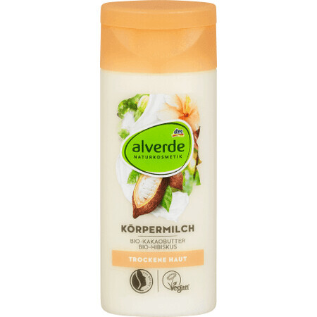 Alverde Naturkosmetik Latte corpo al burro di cacao, 50 ml