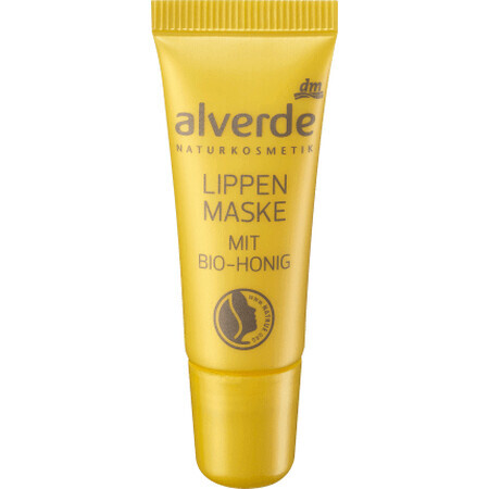 Alverde Naturkosmetik Masque à lèvres miel eco, 8 ml