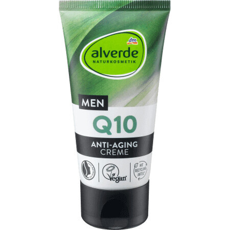 Alverde Naturkosmetik MEN Crème anti-rides Q10, 50 ml