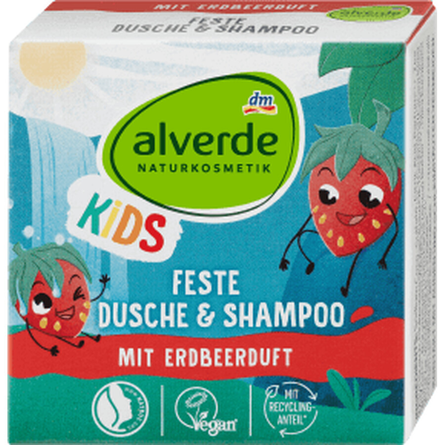 Alverde Naturkosmetik Săpun duş&şampon pentru copii, 60 g