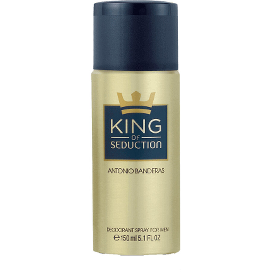 Antonio Banderas Deodorant Spray König der Verführung, 150 ml