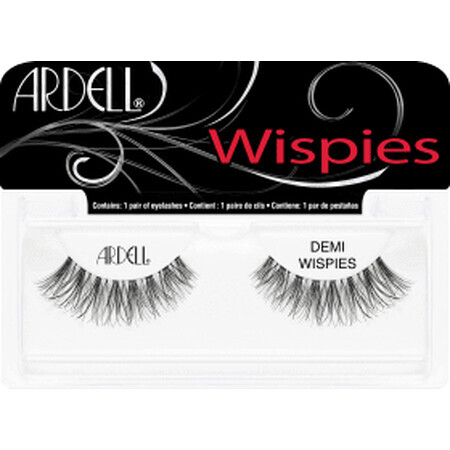 ARDELL Gene faux Demi Wispies Invisibands Noir, 1 pc