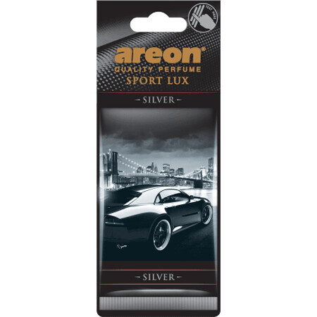 Rafraîchisseur d'air pour voiture Areon Sport lux silver, 1 pc
