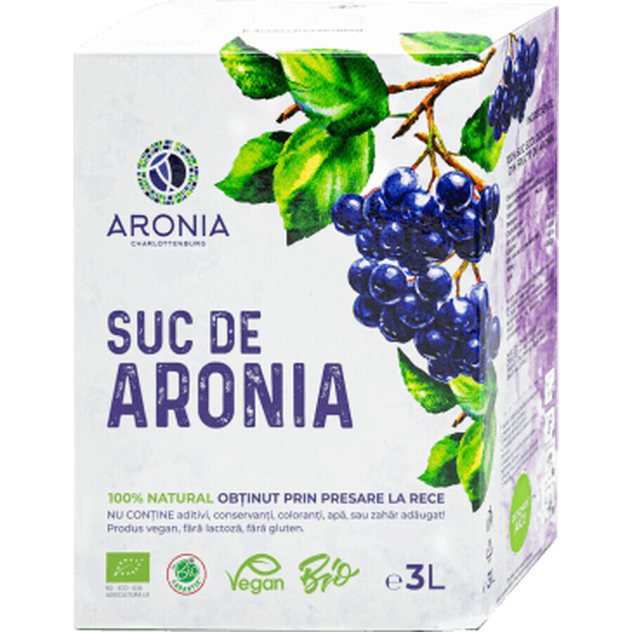 Aronia Charlottenburg Saft ECO, 3 l