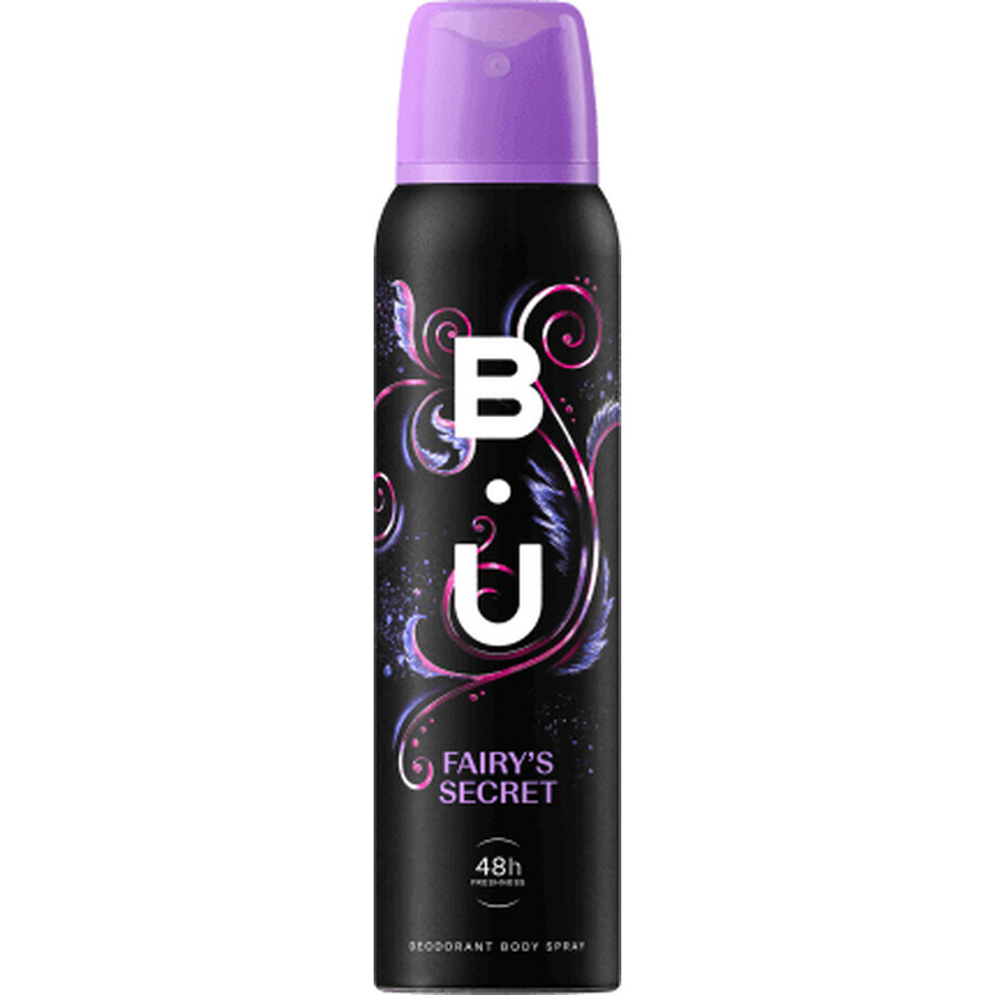 B.U. FAIRY'S SECRET Déodorant en spray pour le corps, 150 ml