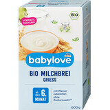 Babylove Gris au lait, 600 g