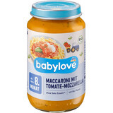 Macaronis Babylove à la tomate et à la mozzarella 8+ ECO, 220 g