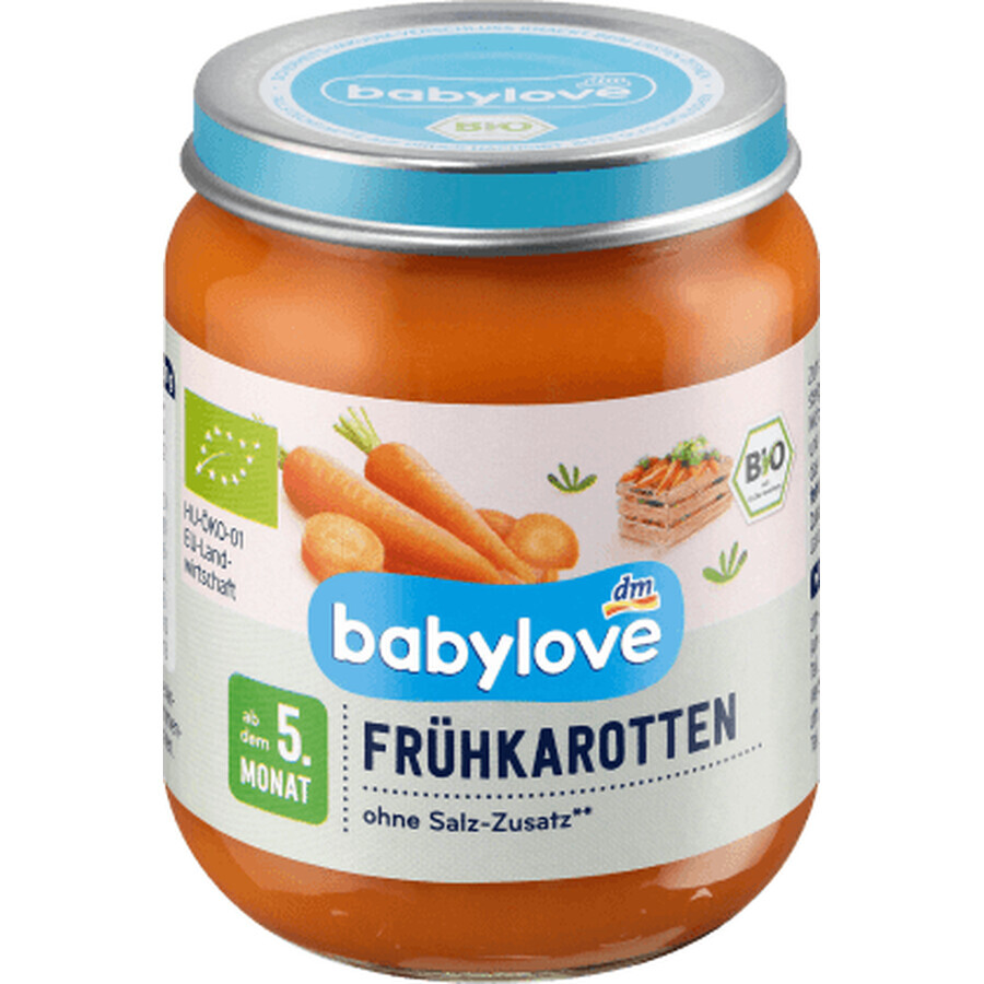 Babylove Frühkarotten 5+ ECO, 125 g