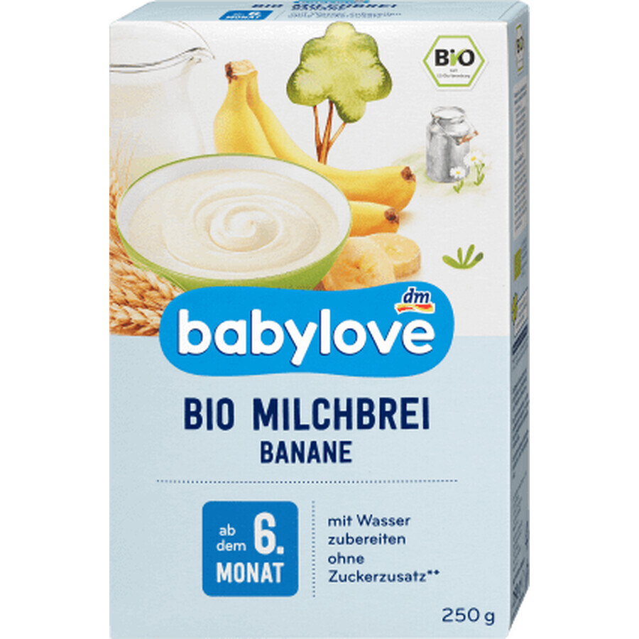 Babylove Porridge à la banane 6+, 250 g