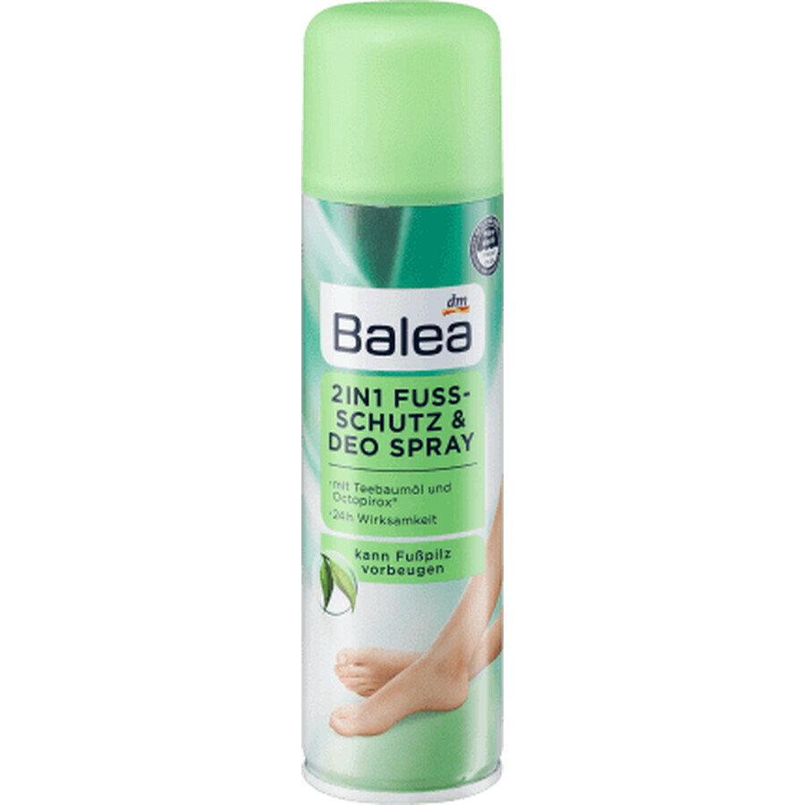 Balea 2in1 Deodorant & Fußschutzspray, 200 ml