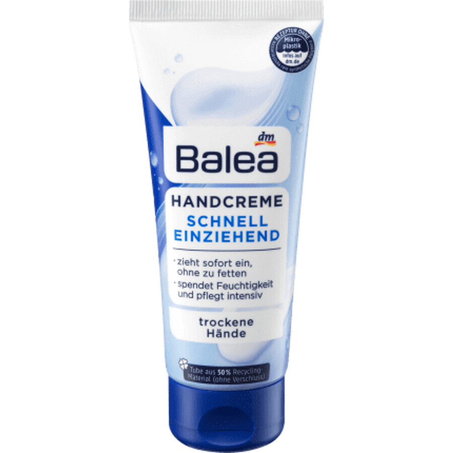 Balea Crema de manos de absorción rápida 100 ml