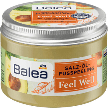 Balea Feel Well gommage des pieds au sel et à l'huile, 150 ml