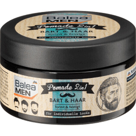 Balea MEN Wax 2in1 für Bart und Haare, 100 ml