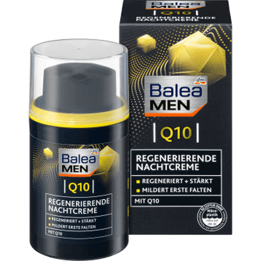 Balea MEN Energy Q10 Crème de nuit pour hommes, 50 ml