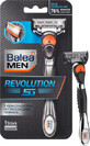 Balea MEN Revolution 5.1 aparat de ras + rezervă, 1 buc