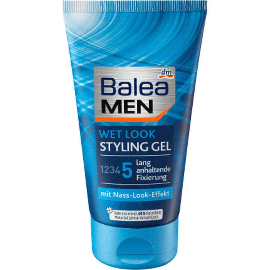 Balea MEN Styling Gel Effetto Bagnato, 150 ml
