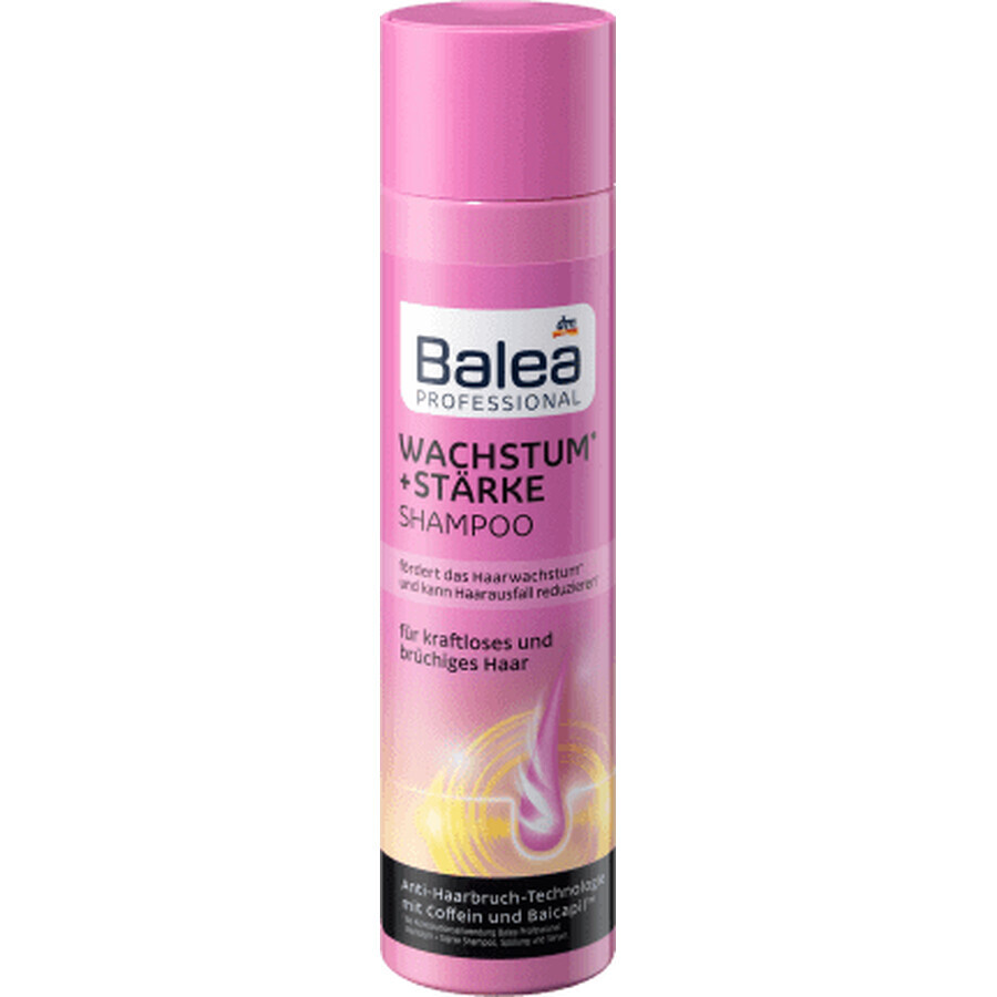 Balea Shampoo professionale per la crescita dei capelli, 250 ml