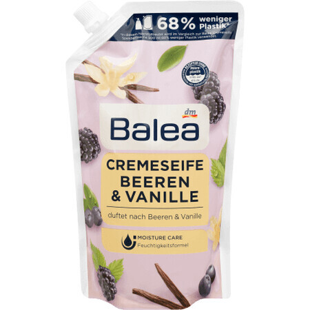 Savon crème Balea Reserve blueberry&vanilla, 500 ml