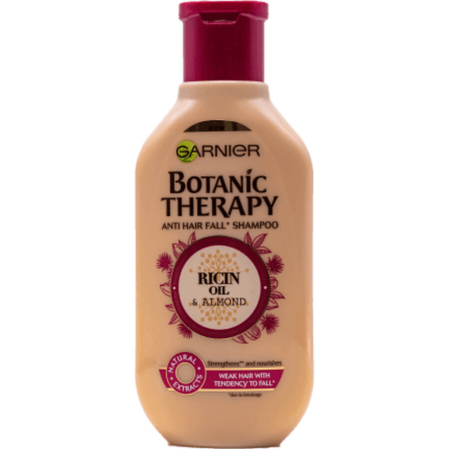 Shampooing Botanic Therapy à l'huile de ricin et à l'huile d'amande, 250 ml