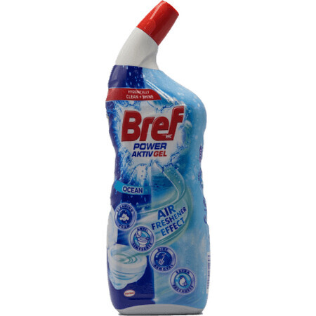 Bref Solution de nettoyage des toilettes power aktiv gel, 700 ml