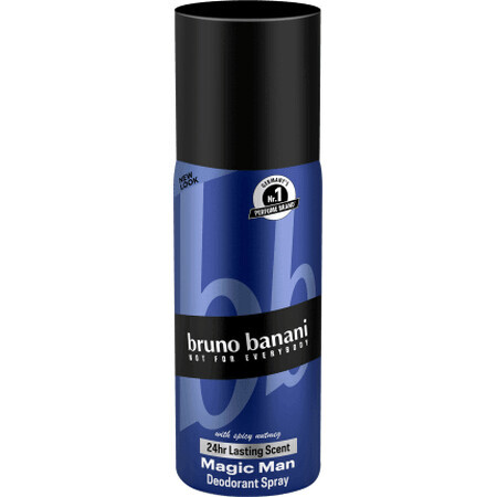 Bruno banani Deodorante spray per uomo Magic Man, 150 ml