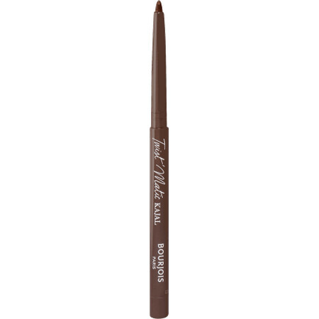 Buorjois Paris Twist'Matic Kajal eyeliner 02 Brown W'oud, 1 pc