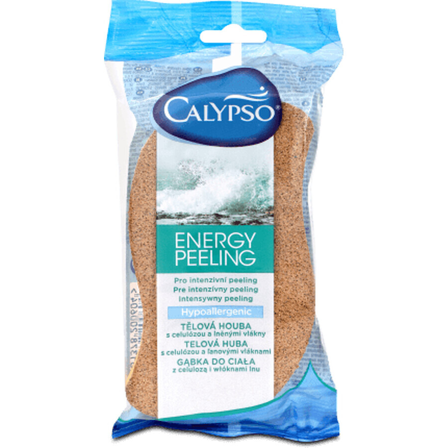 Éponge de bain Calypso Energy Peeling, 1 pièce