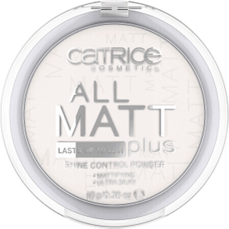 Catrice All Matt Plus Shine Control cipria compatta 001 Universale, 10 g