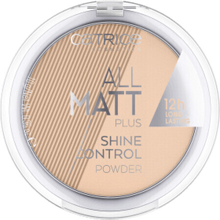 Catrice All Matt Plus Shine Control compact powder 028 Honey Beige, 10 g