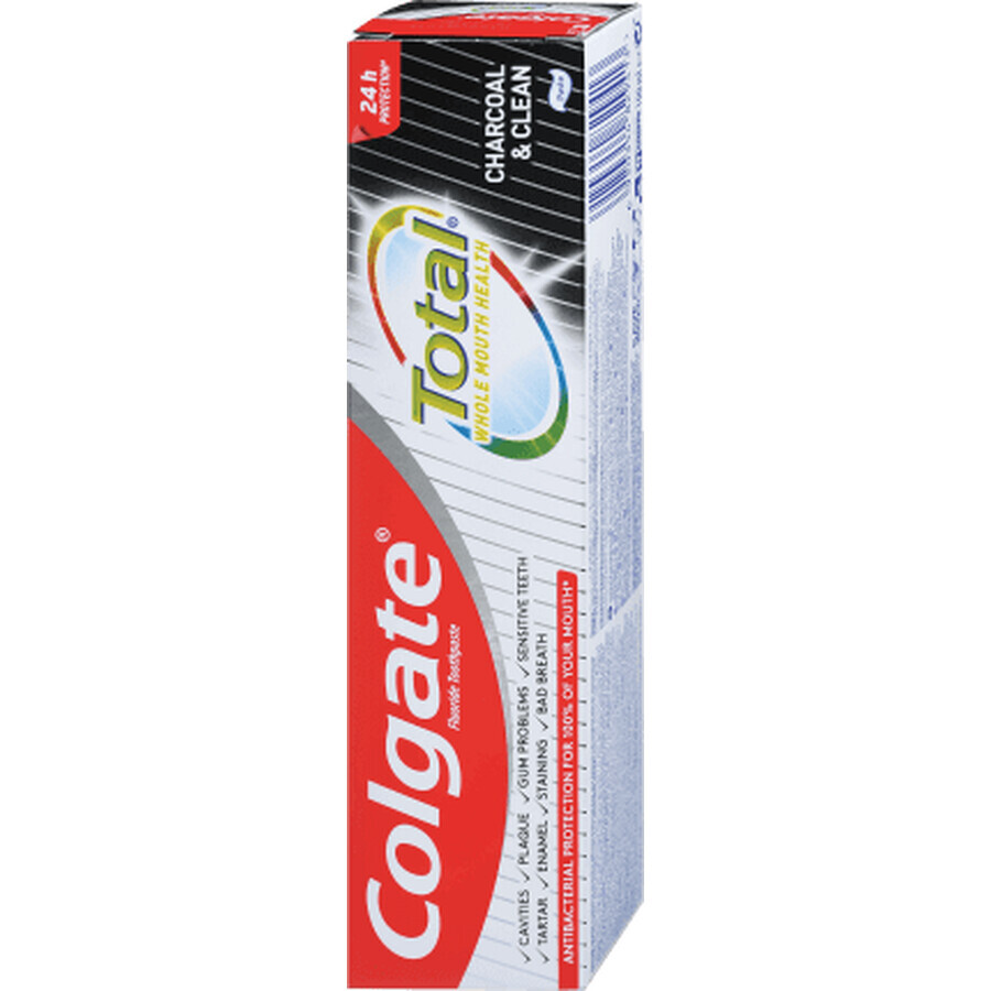 Colgate Dentifrice Total Charcoal, 100 ml