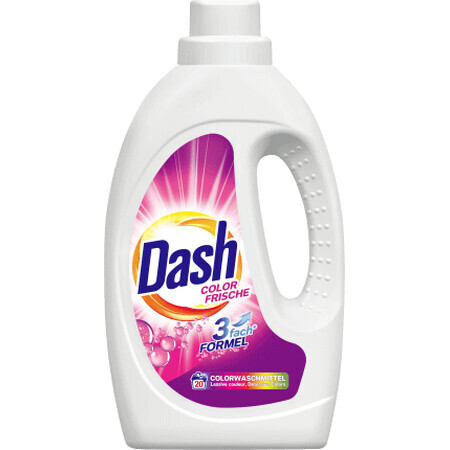 Dash Lessive liquide Color Frische 20 lavages, 1,1 l
