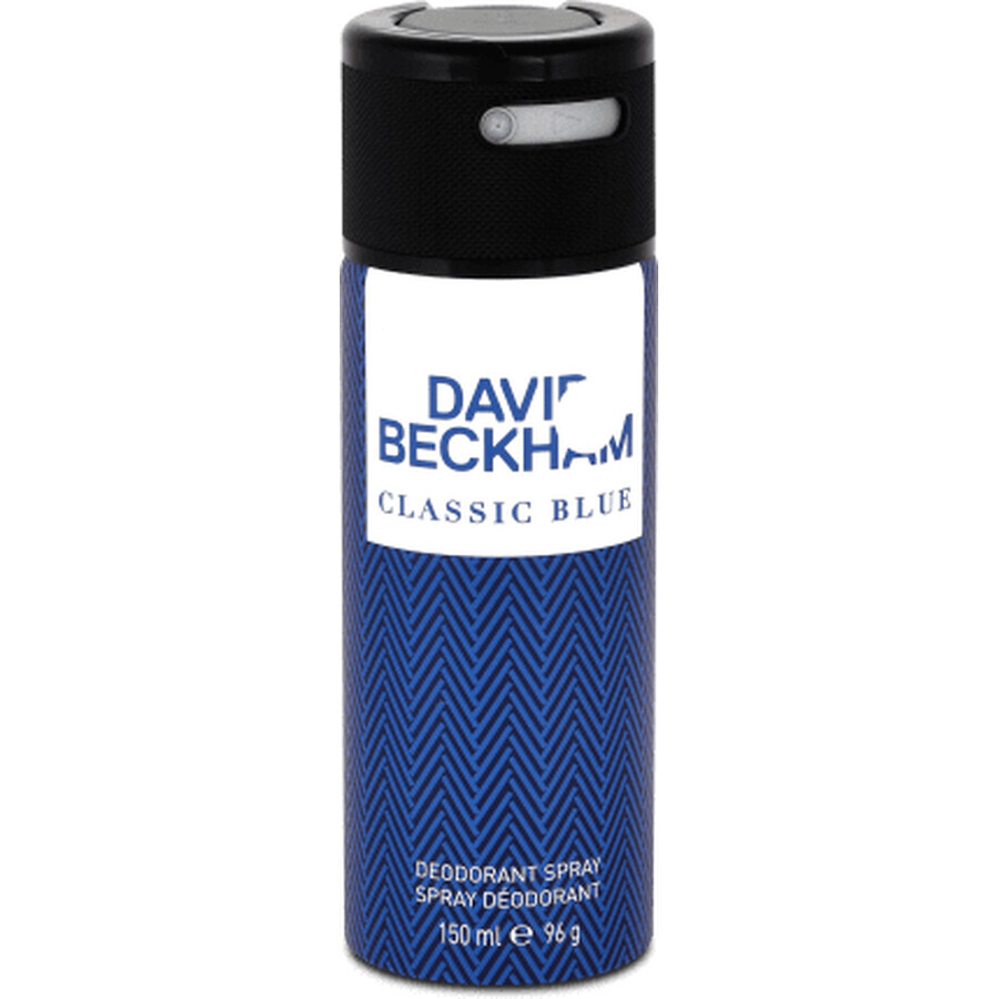 David Bechham Déodorant classique pour hommes, 150 ml